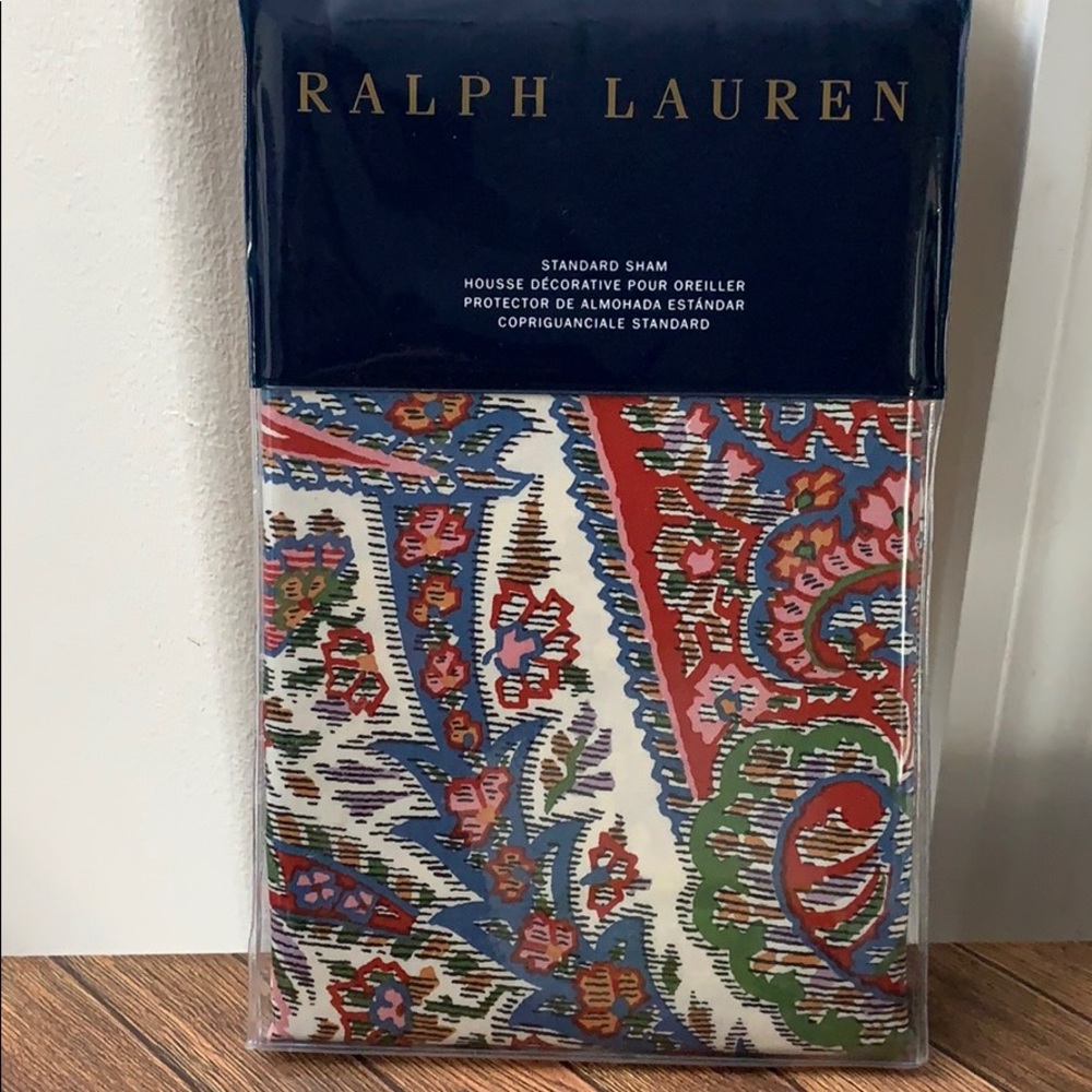 Ralph Lauren Pyne Paisley Norwich Road Std Sham